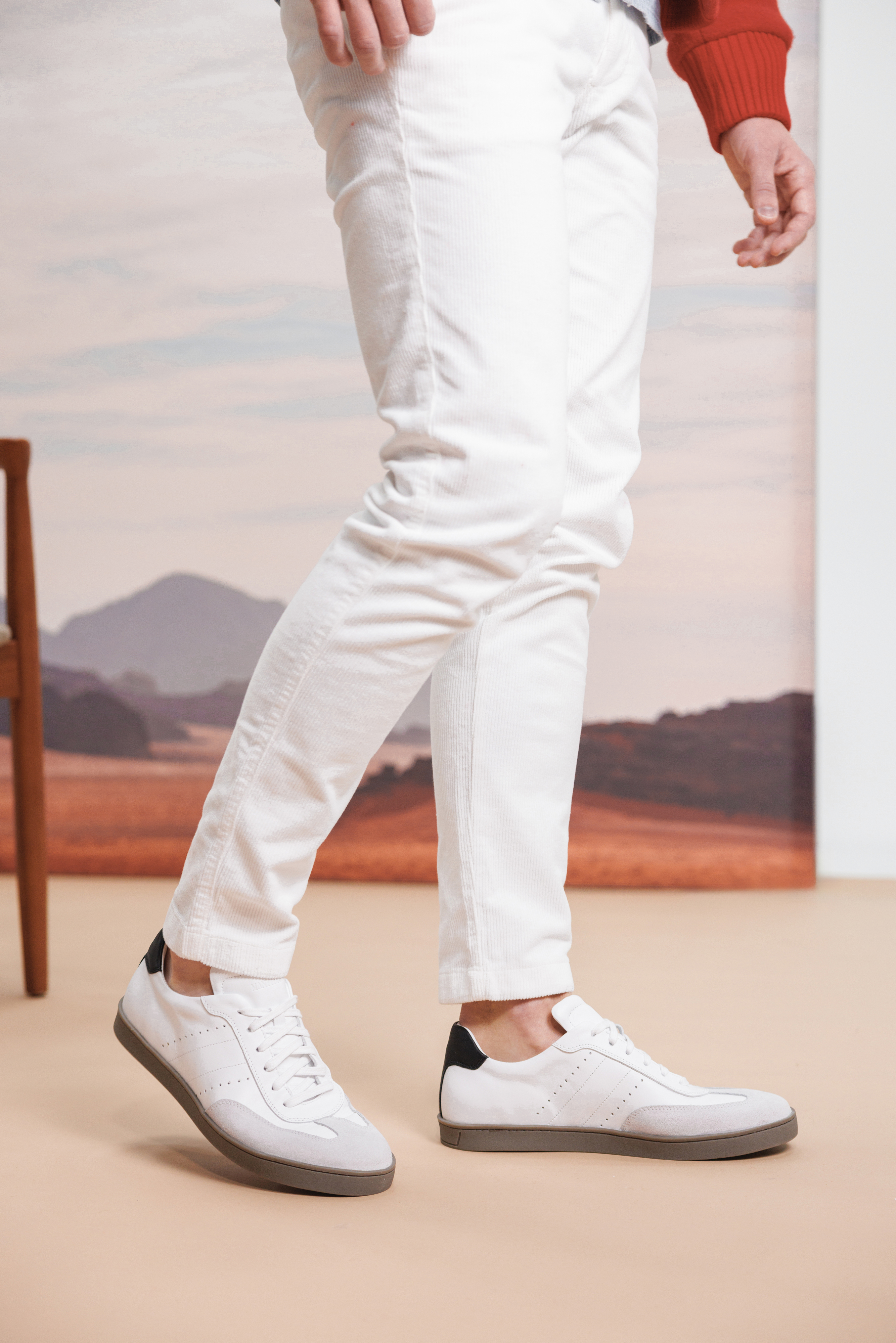 Lage witte best sale sneakers heren